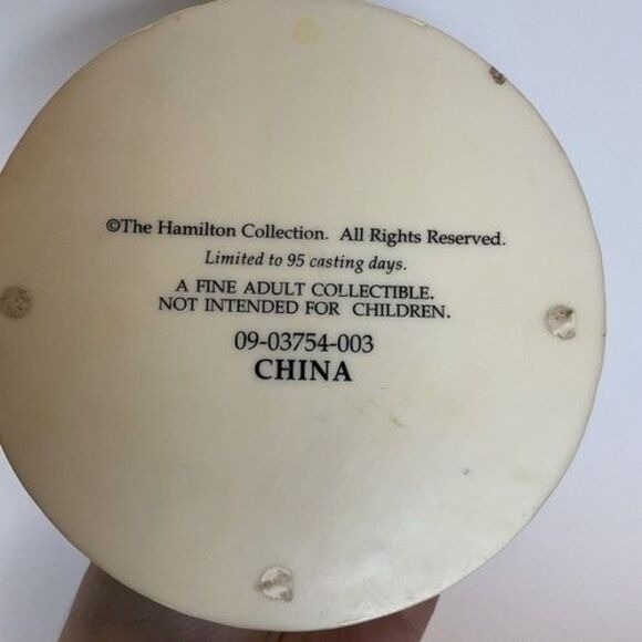 VTG Hamilton Collection My Yorkie My Baby Dogs Yorkshire Terrier Figurine 3.5" - Picture 2 of 10